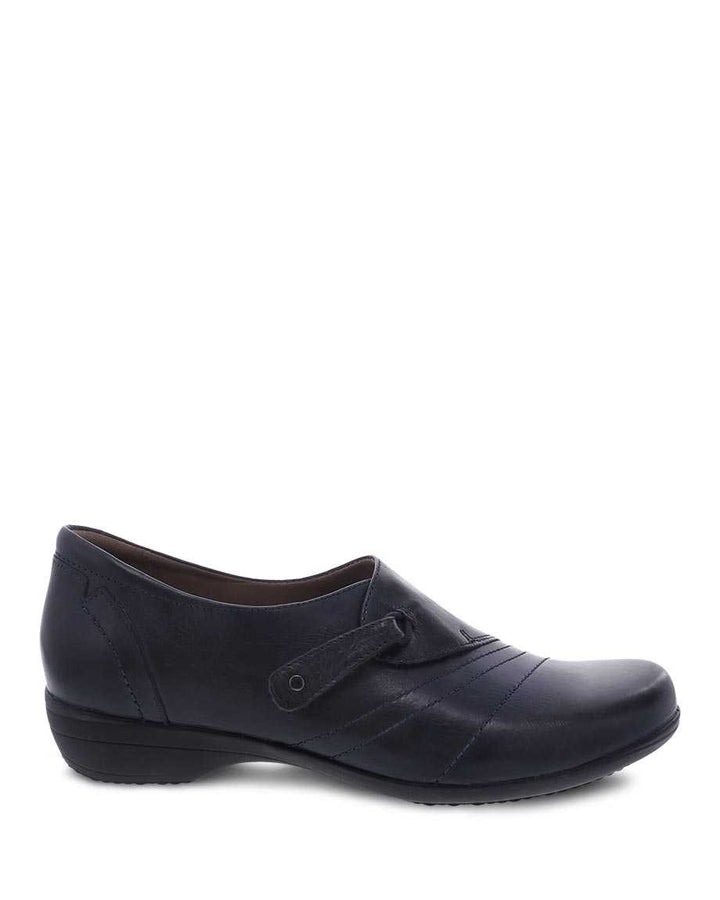 Women's Dansko Franny Color: Navy Burnished Calf