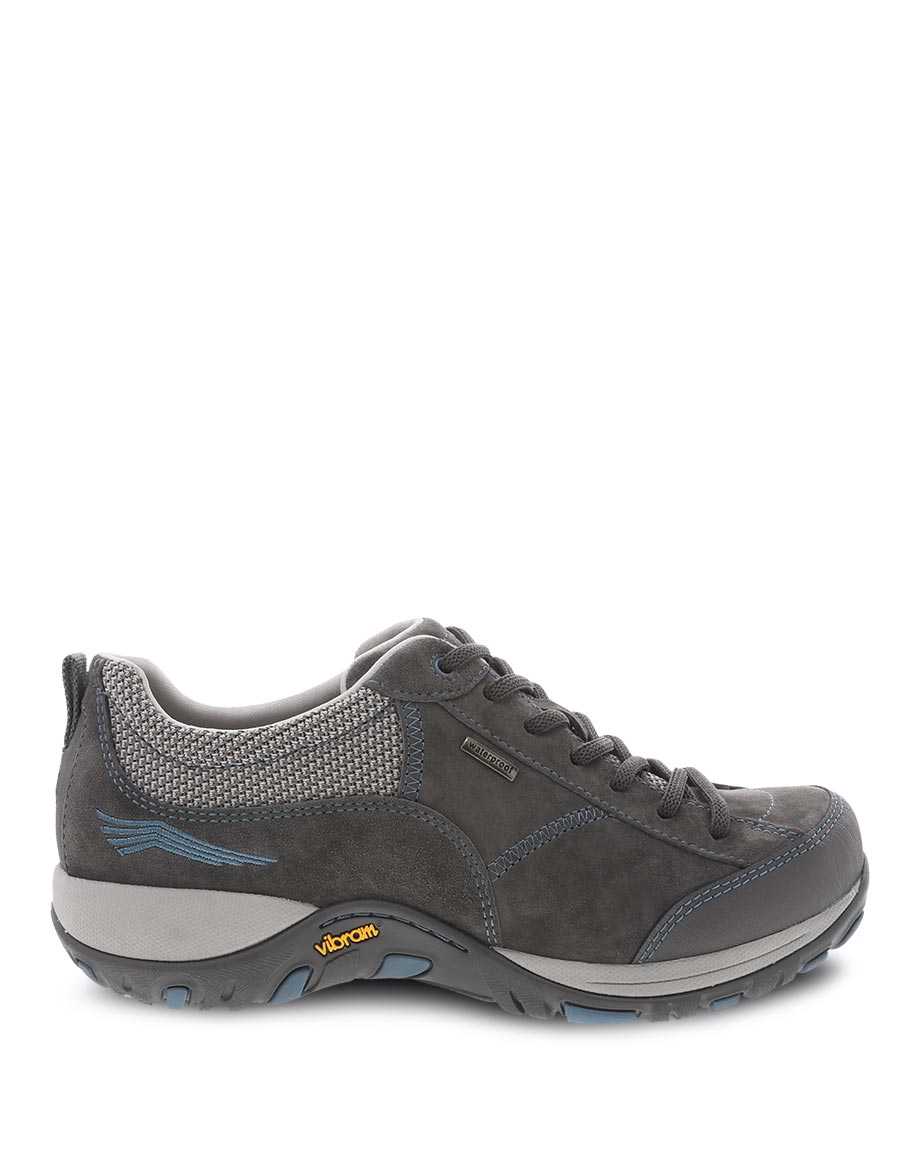 Women's Dansko Paisley Color: Grey/Blue Suede