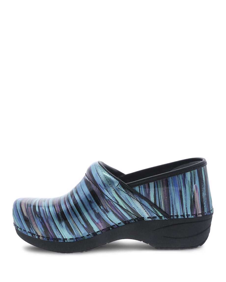 Women's Dansko XP 2.0 Color: Teal Striped Patent