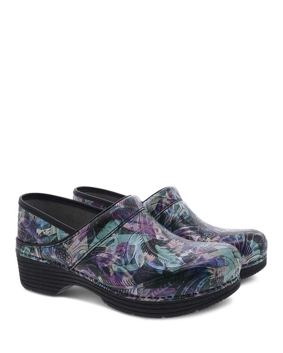 Women's Dansko LT Pro Color: Watercolored Tooled