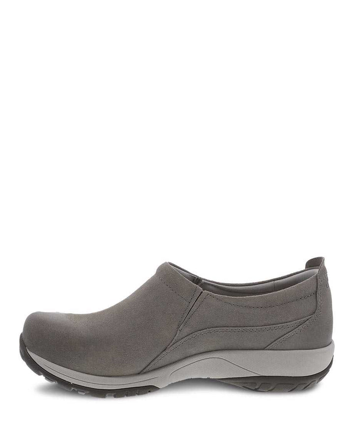 Women's Dansko Patti Color: Taupe Burnished Suede