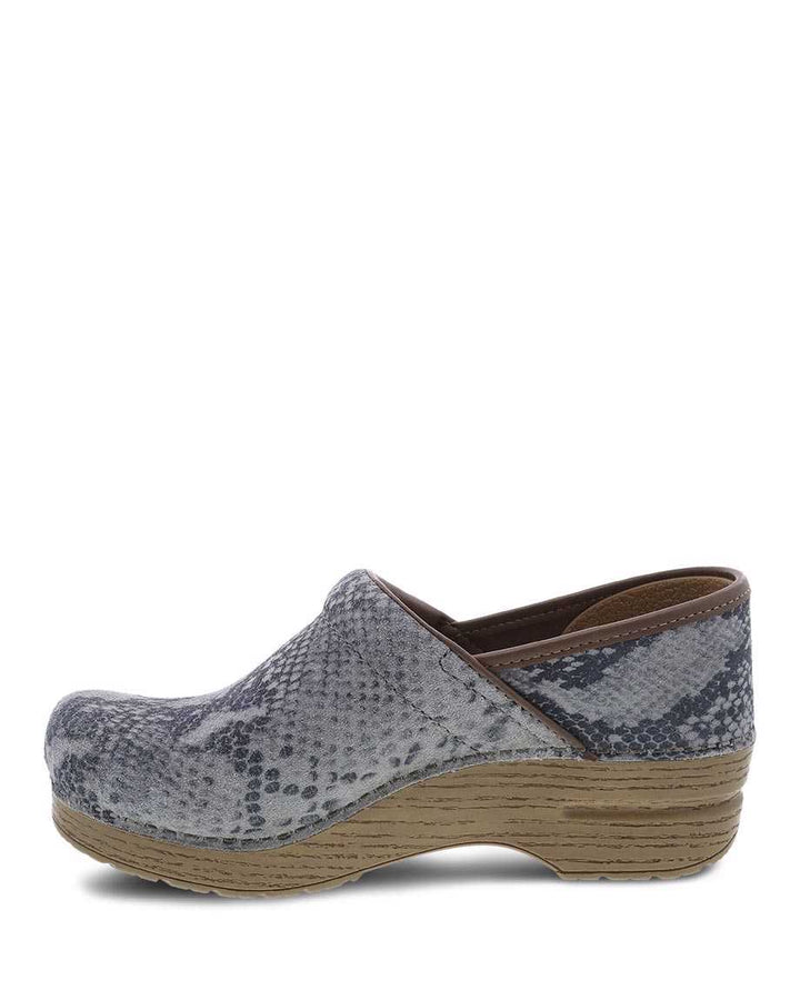 Women's Dansko  Professional Color: Taupe Snake Suede 