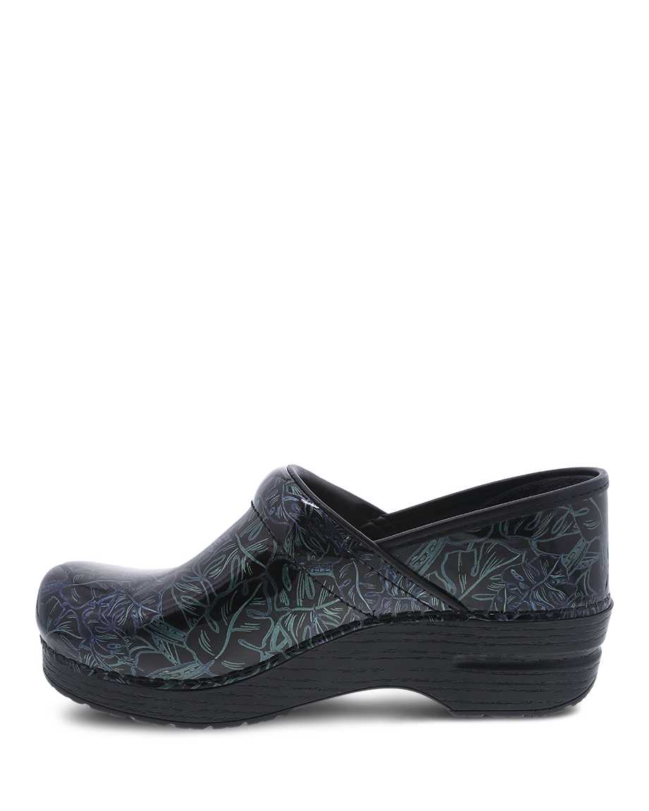 Women's Dansko  Professional Color: Tropical Leaf Patent 