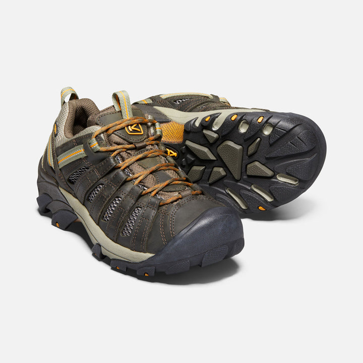 Men's Keen Voyageur Color: Black Olive/ Inca Gold 