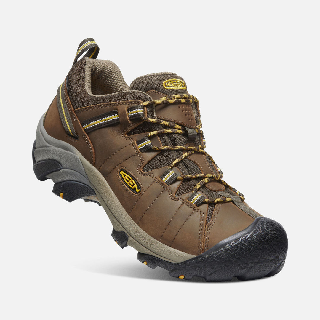 Men's KeenTarghee II Waterproof Color: Brown/ Golden Yellow