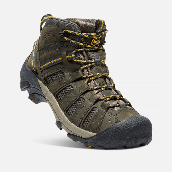 Men's Keen Voyageur Mid Color: Raven/ Tawny Olive 