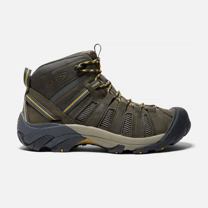 Men's Keen Voyageur Mid Color: Raven/ Tawny Olive 