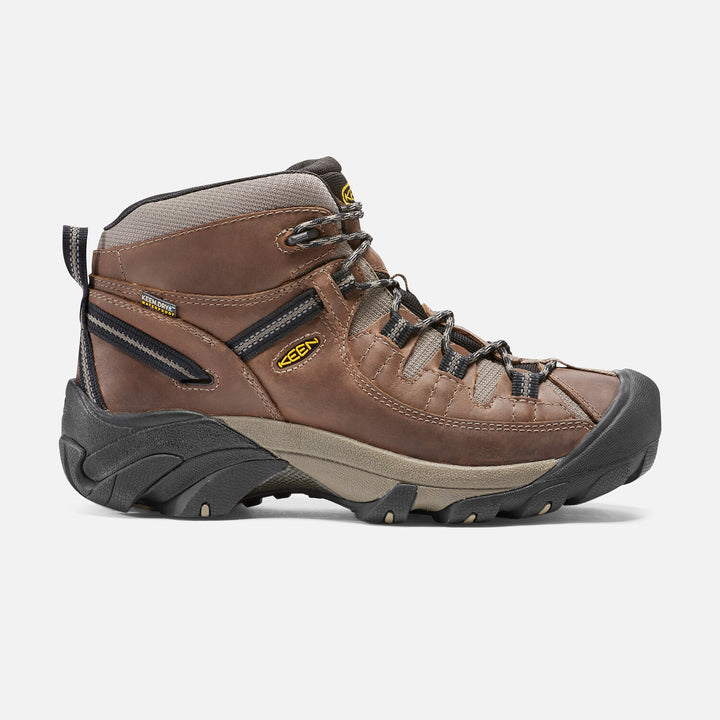 Men's Keen Targhee II Waterproof Mid Color: Shitake/ Brindle (WIDE WIDTH)