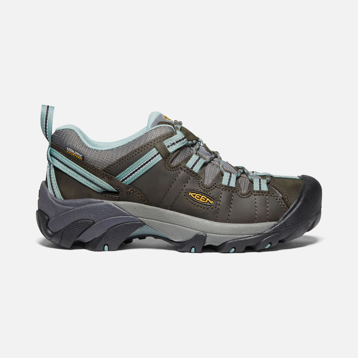 Women's Keen Targhee II Waterproof Color: Black Olive/Mineral Blue