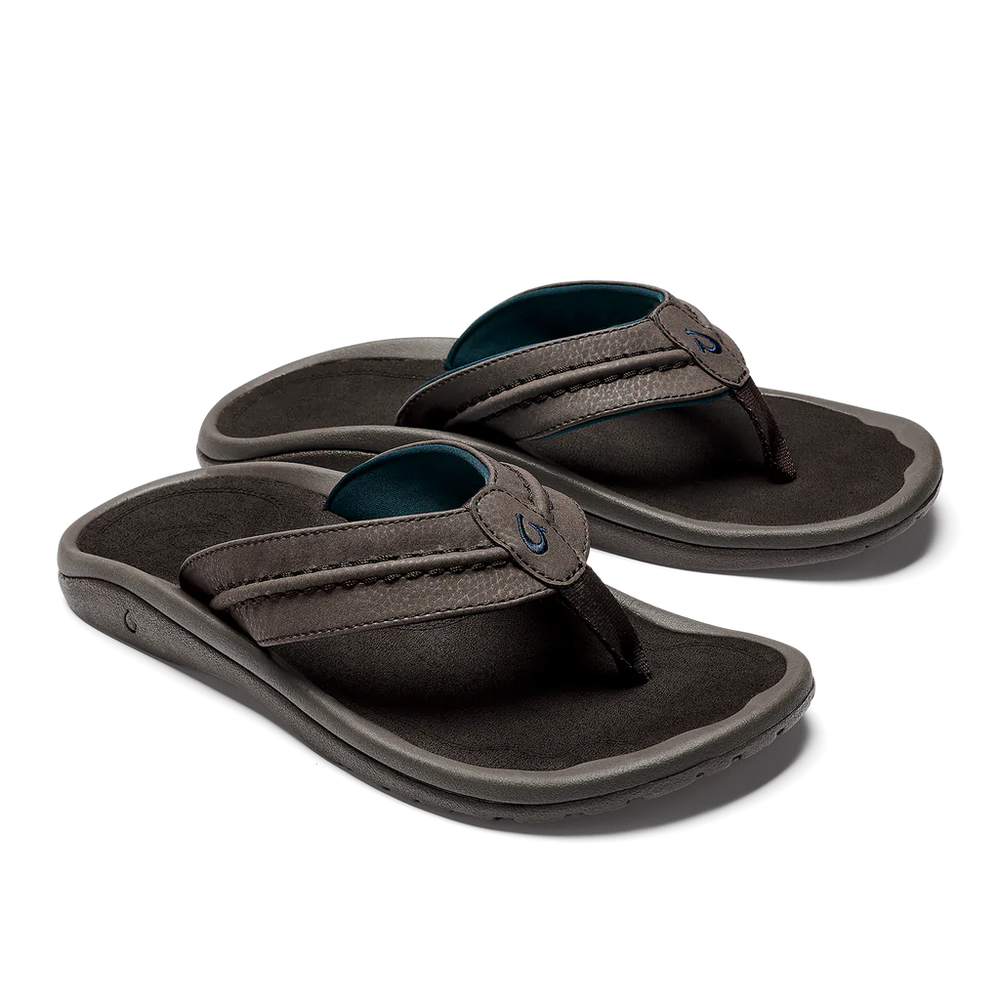 Men's Olukai Hokua Color: Dark Wood