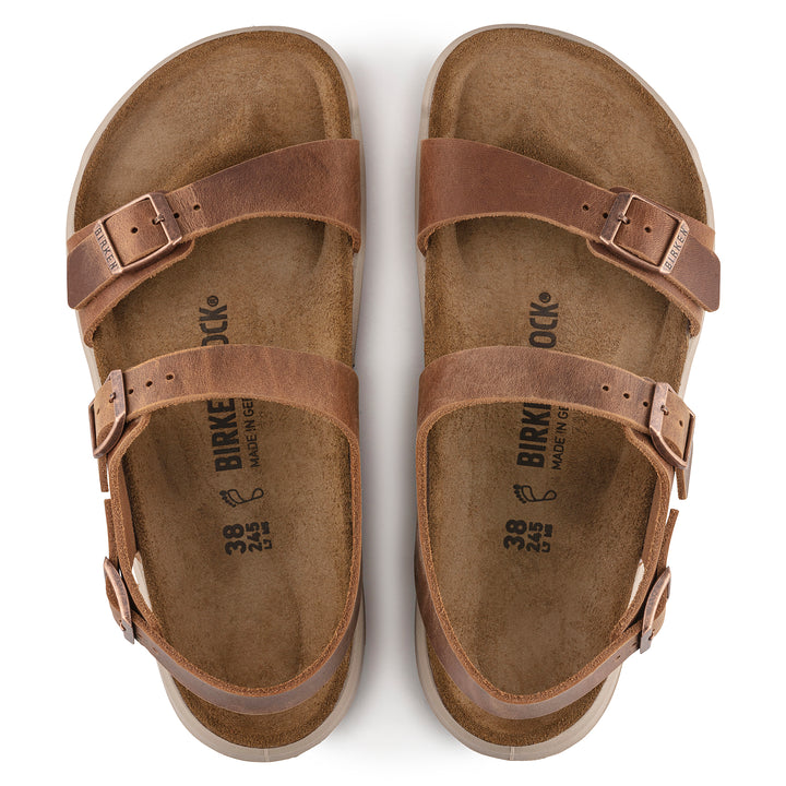 Women's Birkenstock Sonora Oiled Leather Color: Ginger Brown