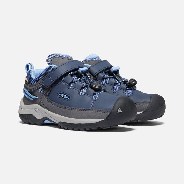 Little Kid's Targhee Waterproof Shoe Color: Blue Nights / Della Blue 