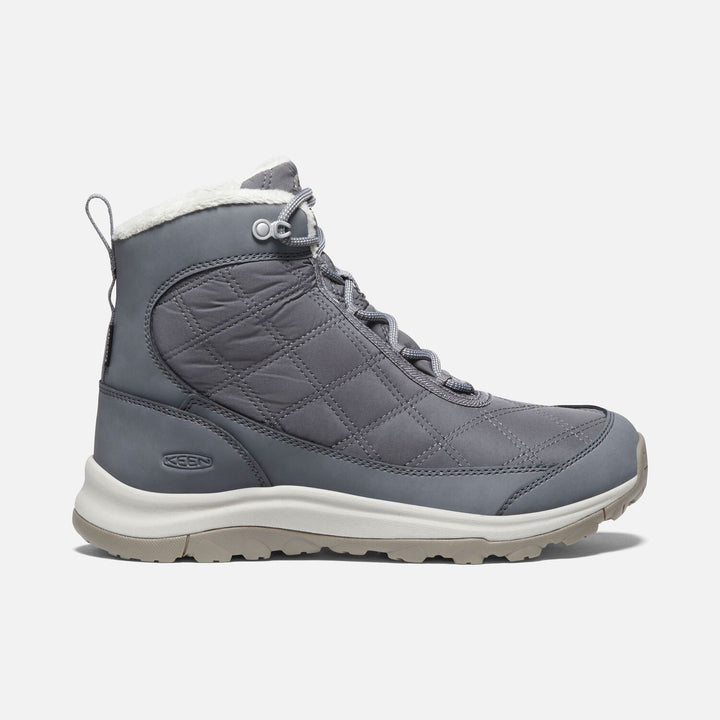 Women's Keen Terradora II Wintry Waterproof Boot Color: Magnet/ Steel Grey