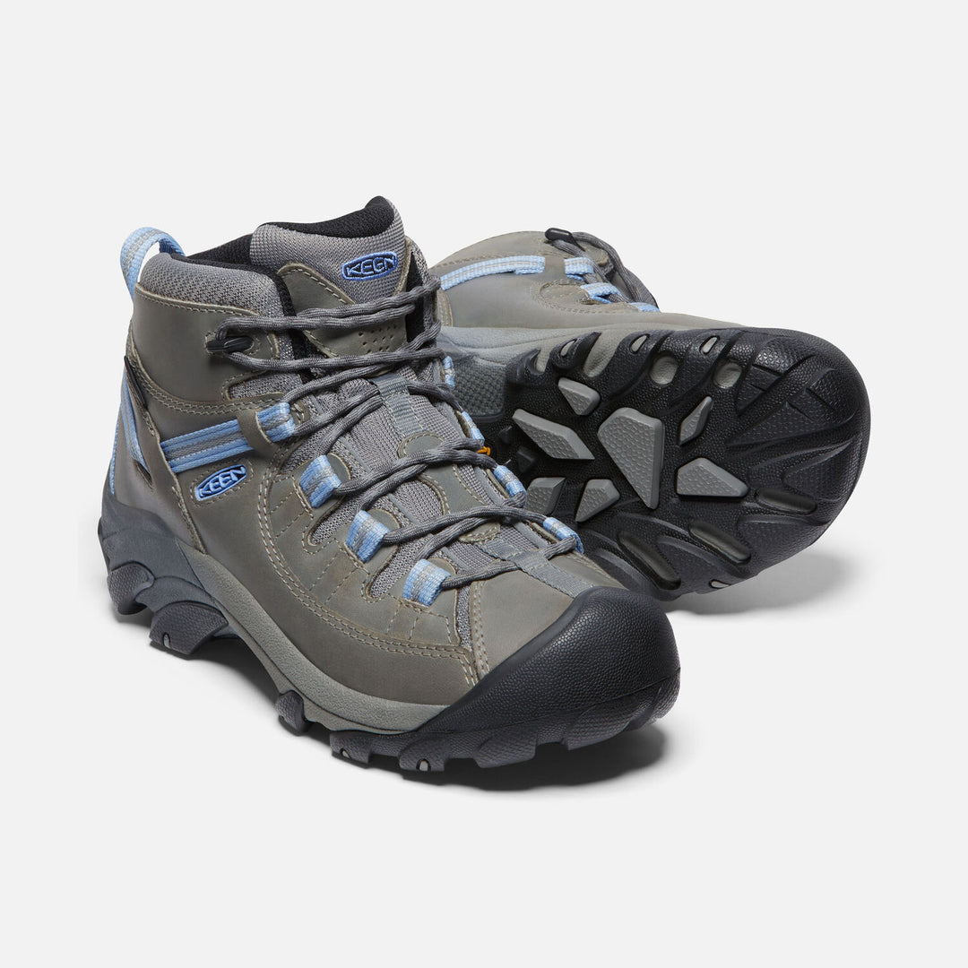 Women's Keen Targhee II Mid Waterproof Color: Steel Grey/Hydrangea