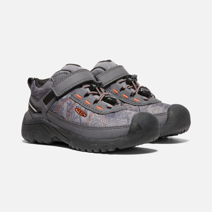 Little Kids Keen Targhee Sport Vent Shoe Color: Magnet/Scarlet Ibis