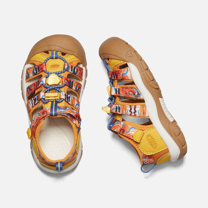 Little Kids Keen Newport X Color: Orange Peel/ Yellow