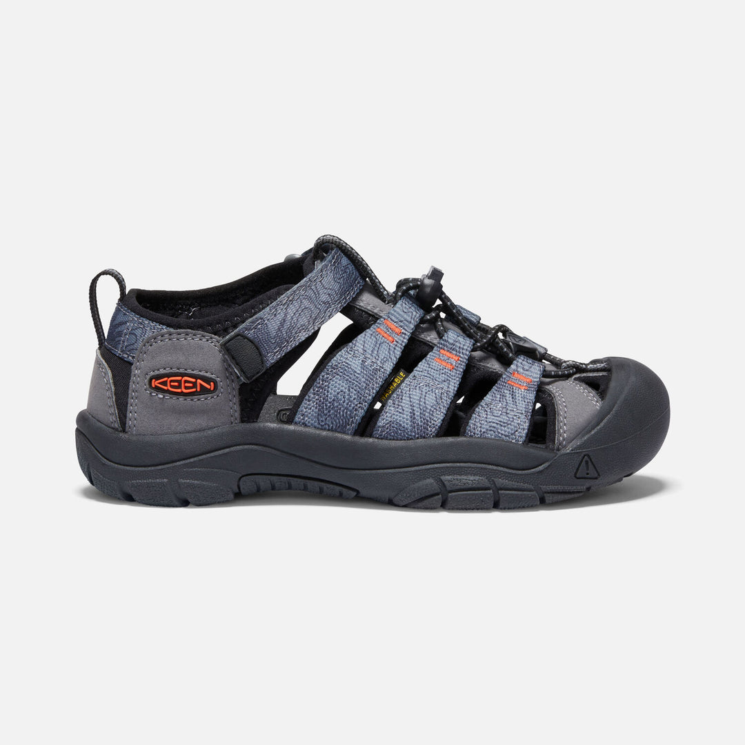 Big Kid's Keen Newport H2 Color: Steel Grey/ Black