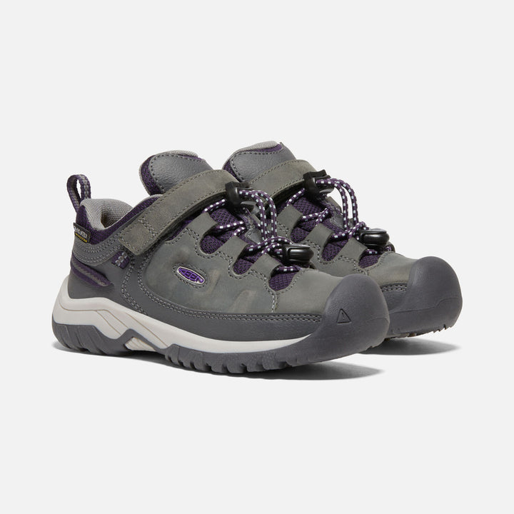 Little Kid's Targhee Waterproof Shoe Color: Magnet/ Tillandsia Purple 