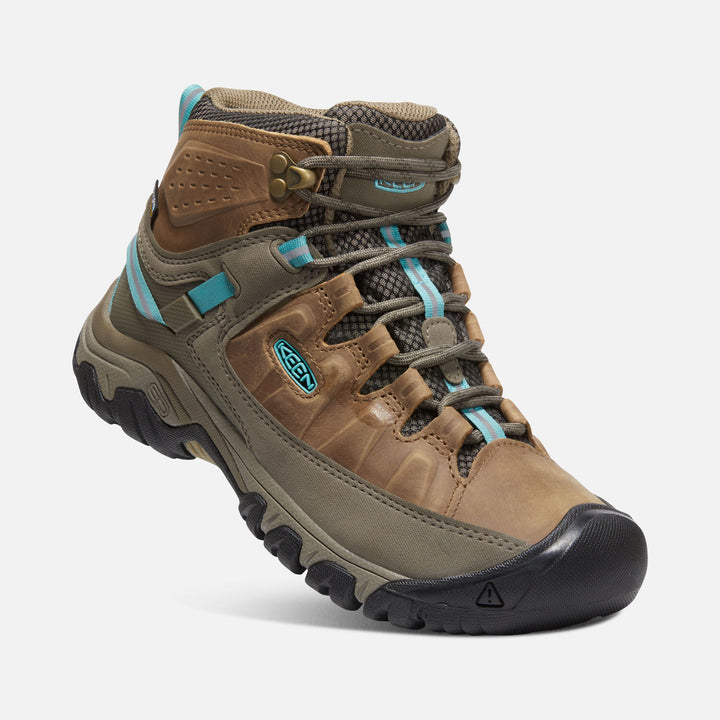 Women's Keen Targhee III Waterproof Mid Color: Toasted Coconut/Porcelain