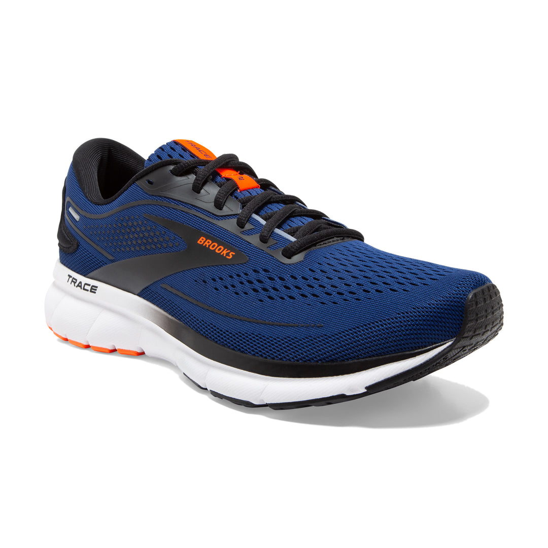 Men's Brooks Trace 2 Color: Blue Depths/Black/White