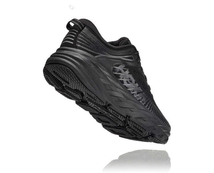 Women's Hoka Bondi 7 Color: Black/Black