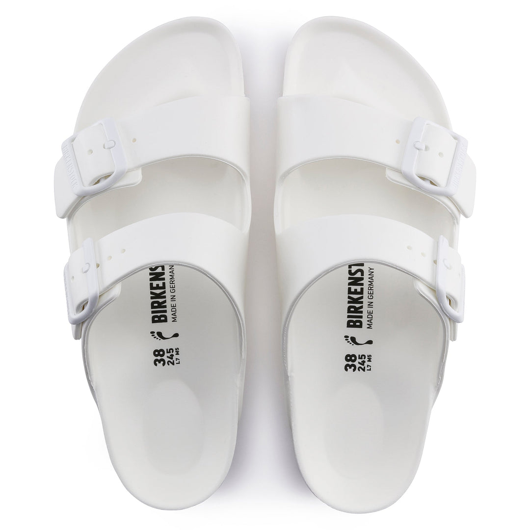 Men's Birkenstock Arizona Eva Color:  White