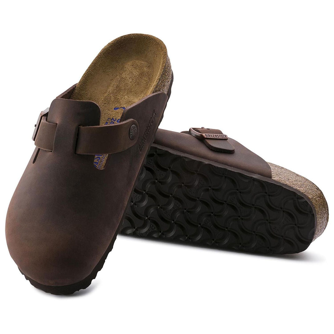 Birkenstock Boston Soft Footbed Oiled Leather Color: Habana