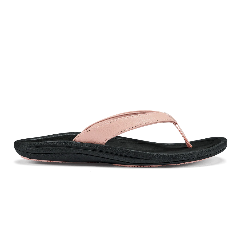 Women's Olukai Kūlapa Kai Color: Petal Pink / Black