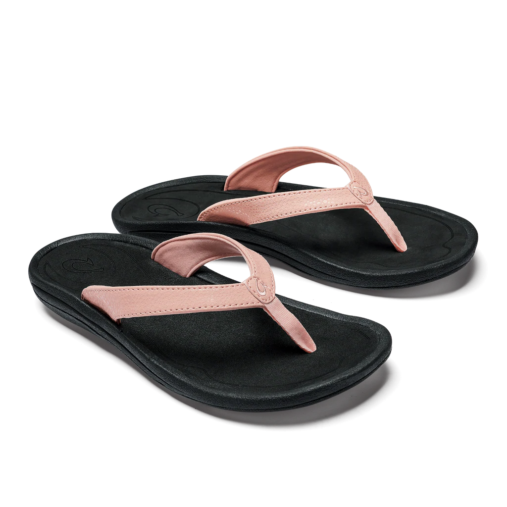 Women's Olukai Kūlapa Kai Color: Petal Pink / Black