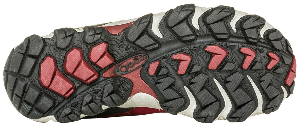 Women's Oboz Bridger Mid Waterproof Color: Rio Red 