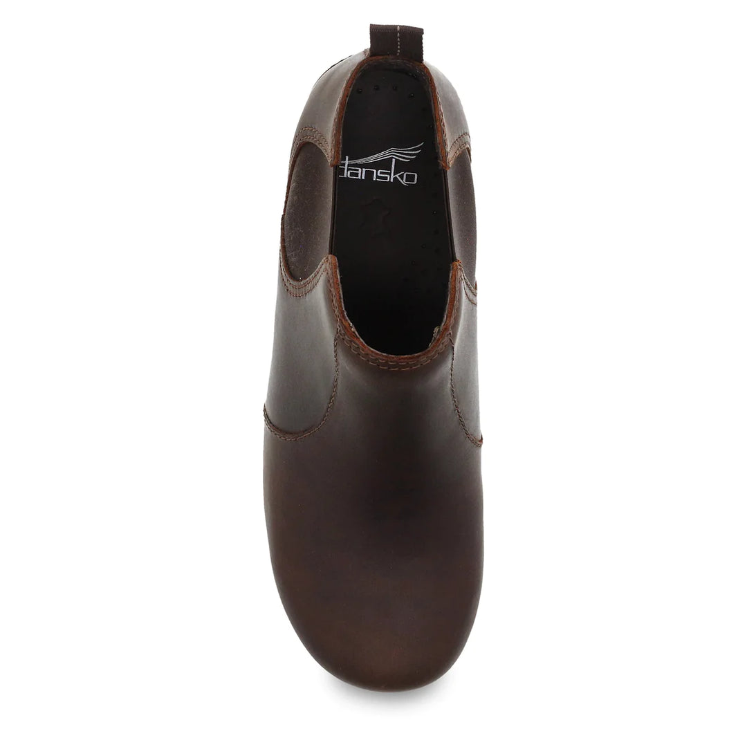 Women's Dansko Frankie Color: Antique Brown Oiled 