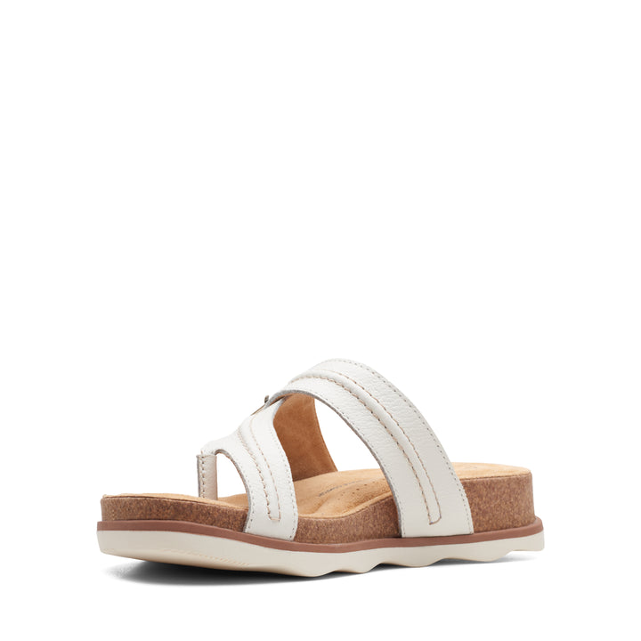 Women's Clarks Brynn Madi Color: White Leather 