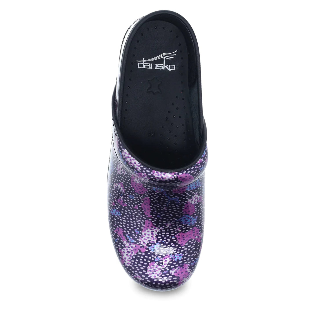 Women's Dansko Professional Color: Dotty Abstract Patent 
