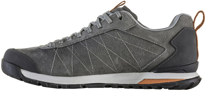 Men's Oboz Bozeman Low Leather Color: Charcoal