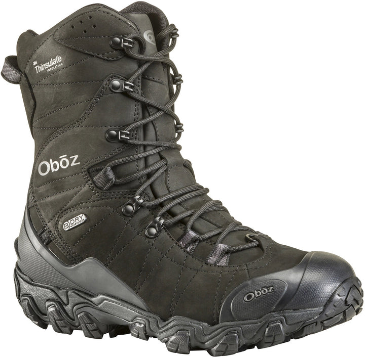 Men's Oboz Bridger 10" Insulated Waterproof Color: Midnight