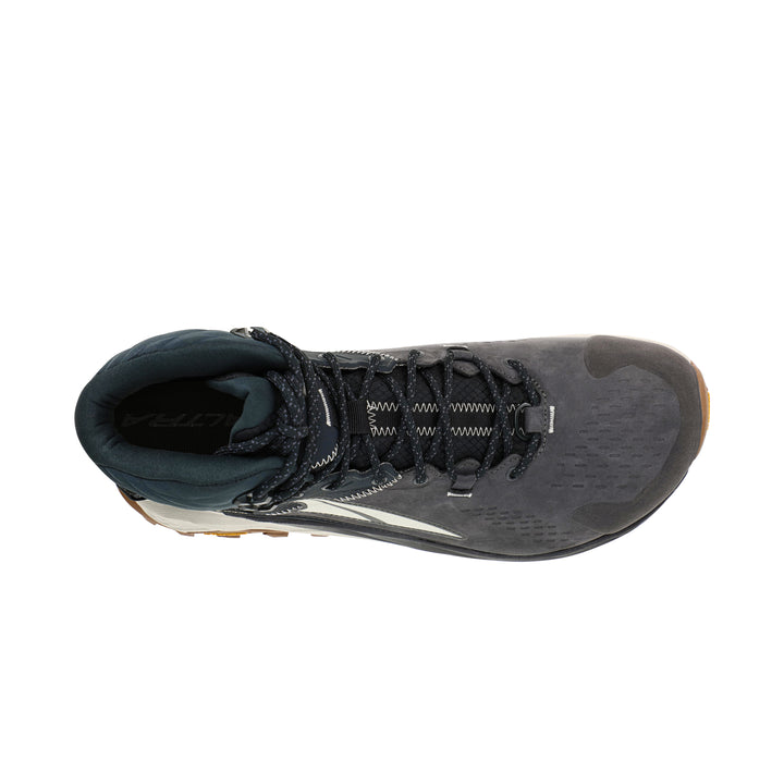 Men's Altra Olympus 5 Hike Mid GTX Color: Black/Gray