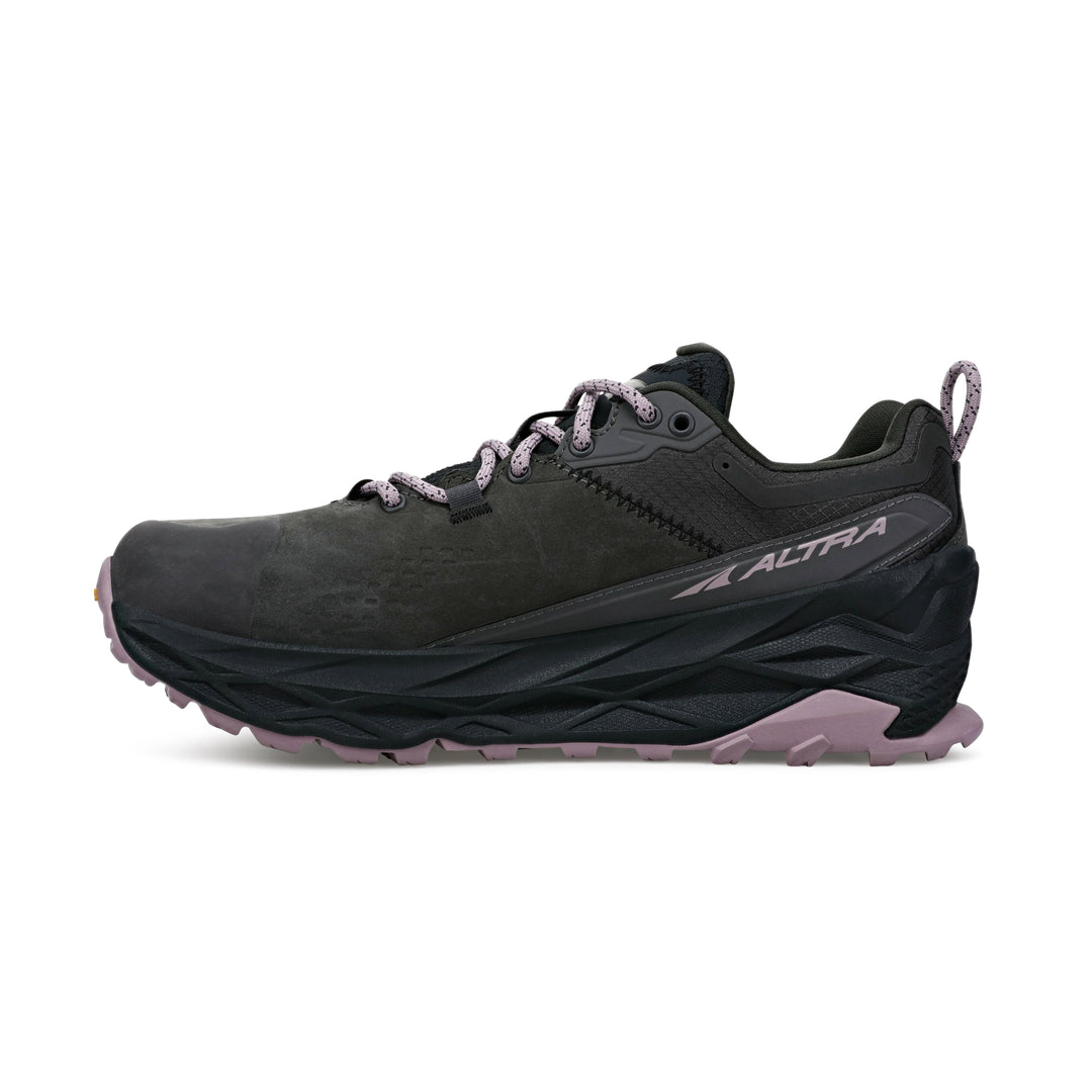 Women's Altra Olympus 5 Hike Low GTX Color: Gray/Black 