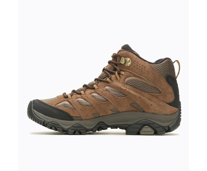 Men's Merrell Moab 3 Mid Waterproof Color: Earth