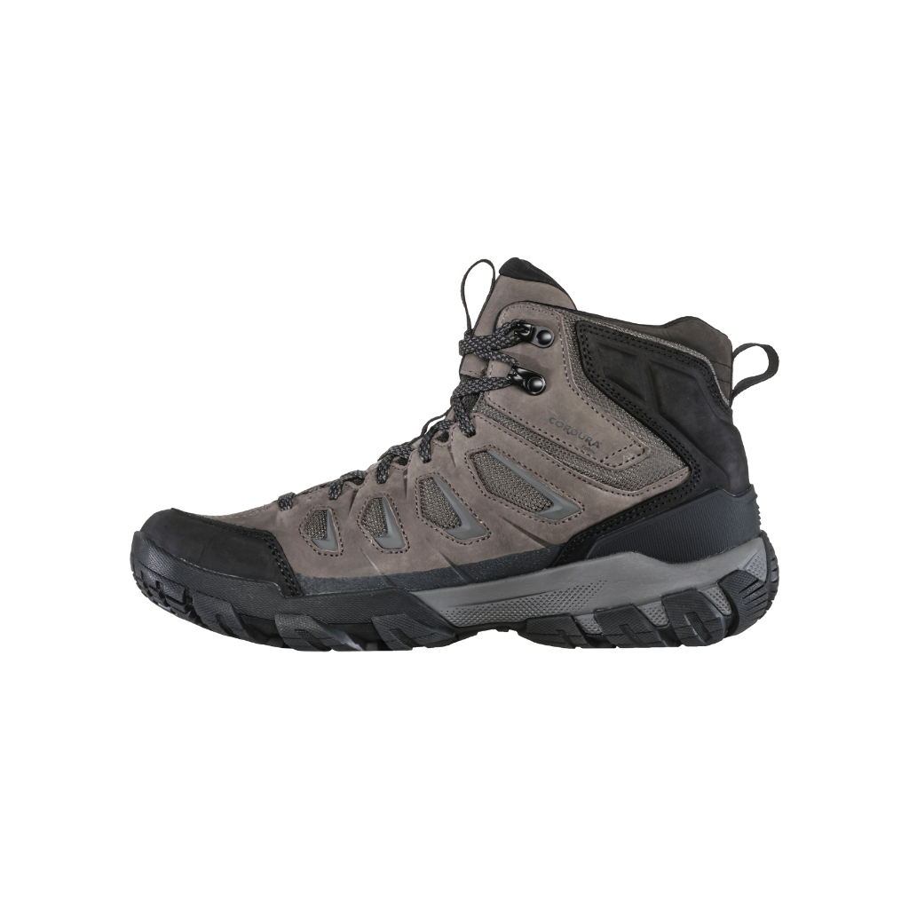 Men's Oboz Sawtooth X Mid Waterproof Color: Charcoal