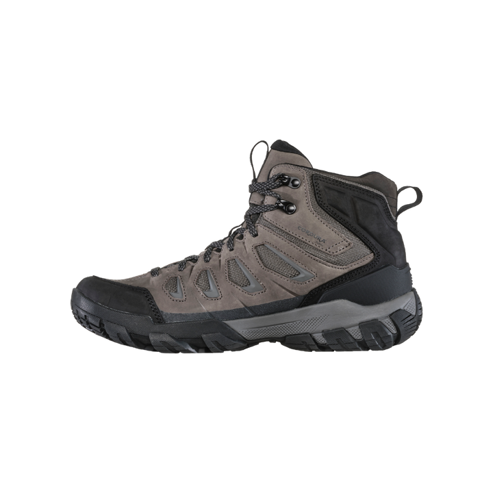 Men's Oboz Sawtooth X Mid Waterproof Color: Charcoal