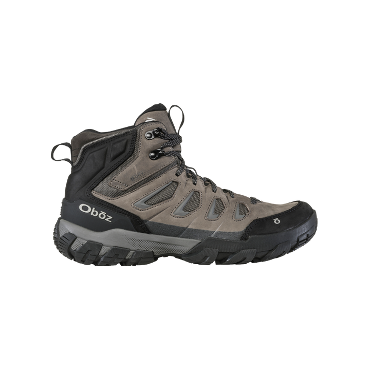 Men's Oboz Sawtooth X Mid Waterproof Color: Charcoal