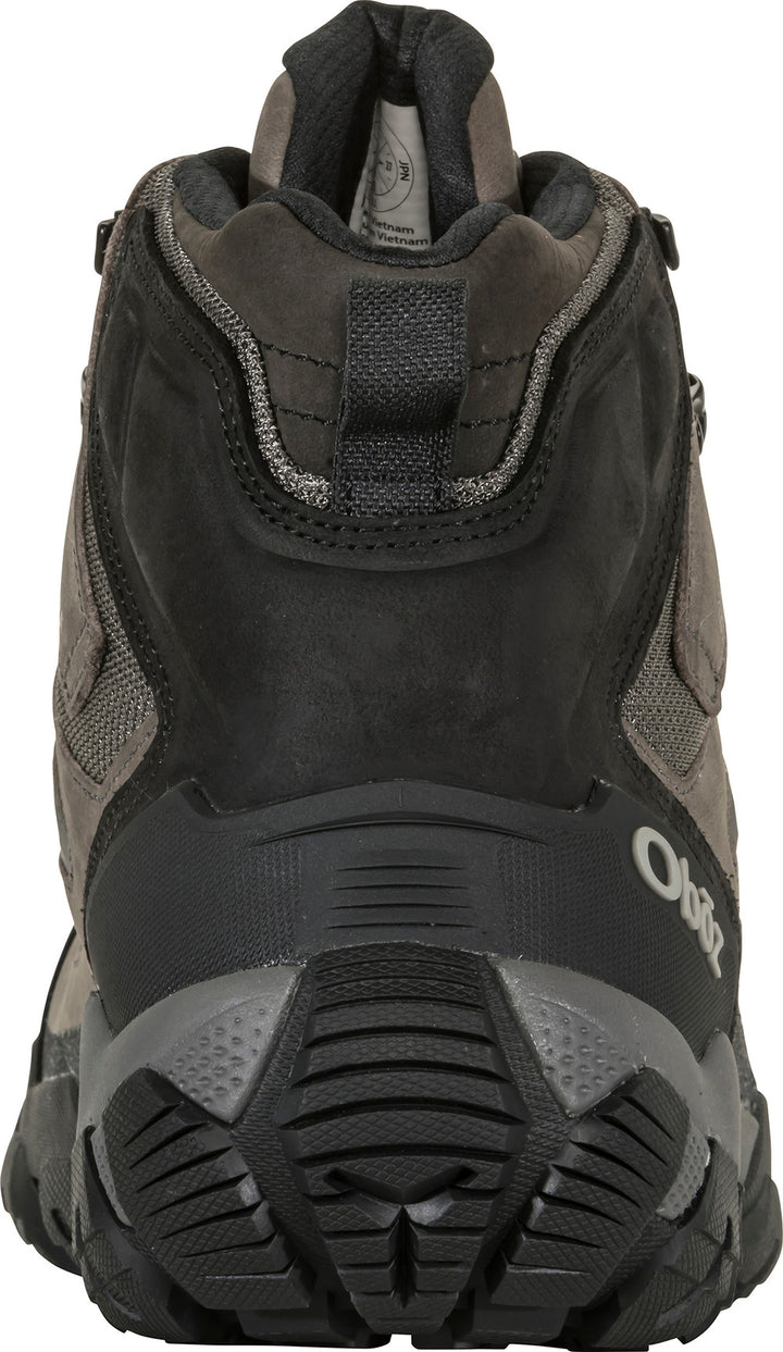 Men's Oboz Sawtooth X Mid Waterproof Color: Charcoal