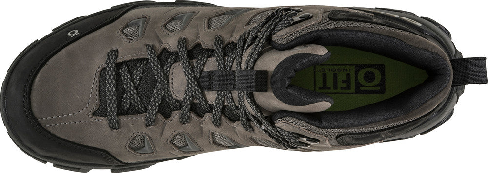 Men's Oboz Sawtooth X Mid Waterproof Color: Charcoal