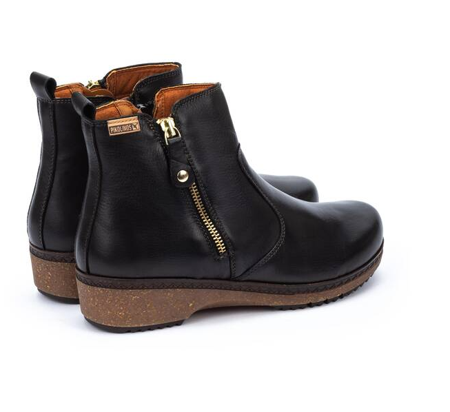 Women's Pikolinos Granada Ankle Boots Color: Black