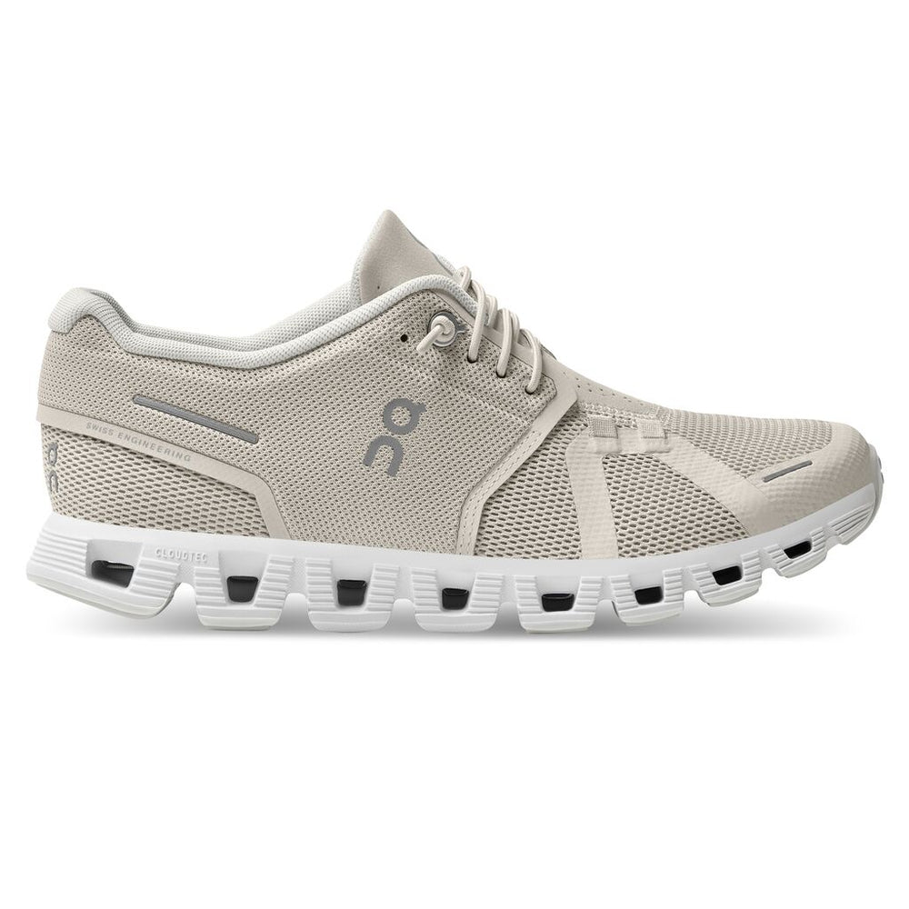 Women's On-Running Cloud 5 Color: Pearl | White