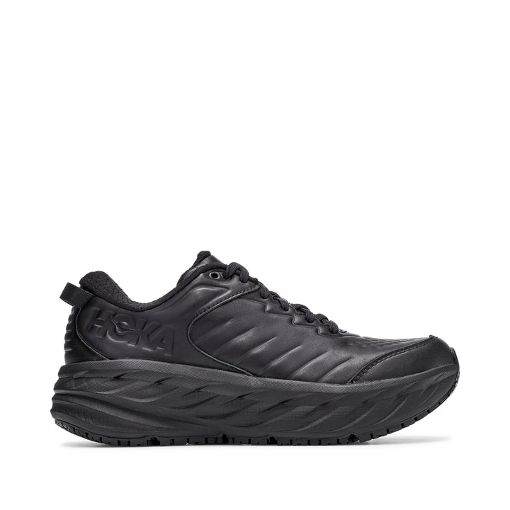 Women's Hoka Bondi SR Color: Black/Black (WIDE WIDTH)