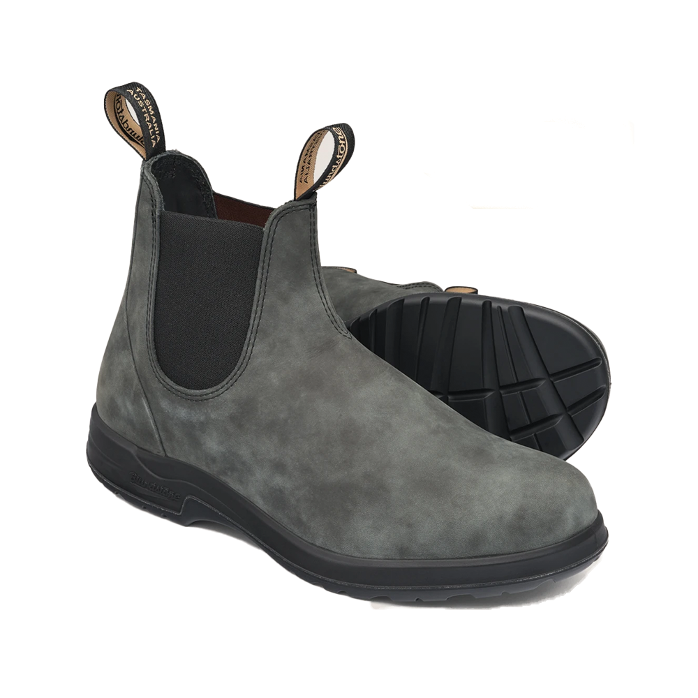 Men's Blundstone #2055 All-Terrain Chelsea Boot Color: Rustic Black 