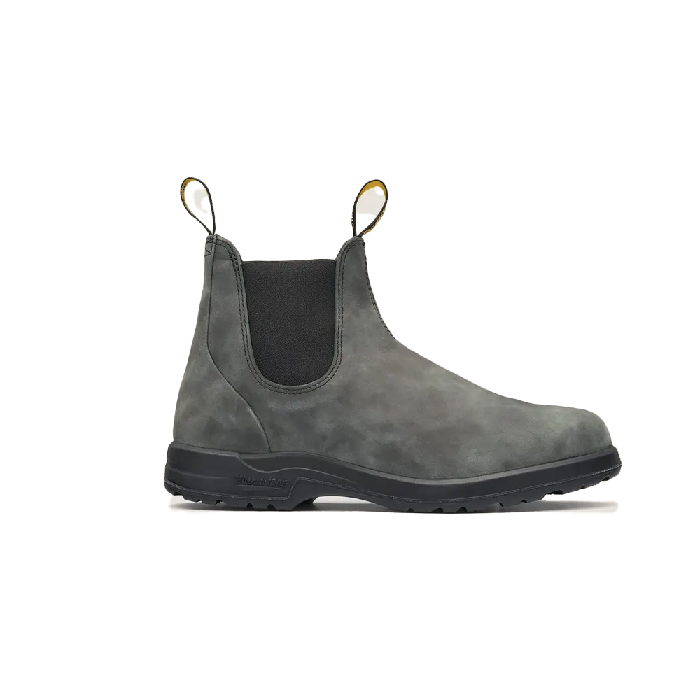 Men's Blundstone #2055 All-Terrain Chelsea Boot Color: Rustic Black 