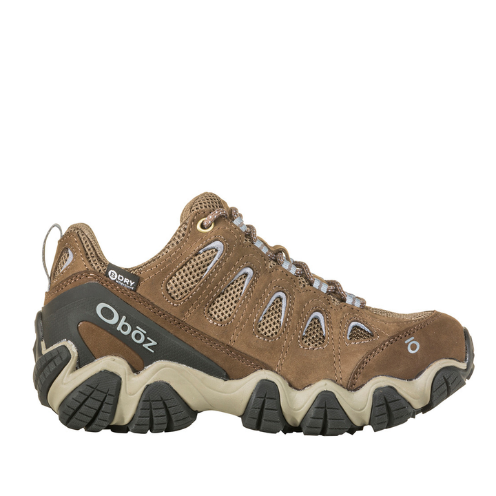 Women's Oboz  Sawtooth II Low Waterproof Color: Brindle