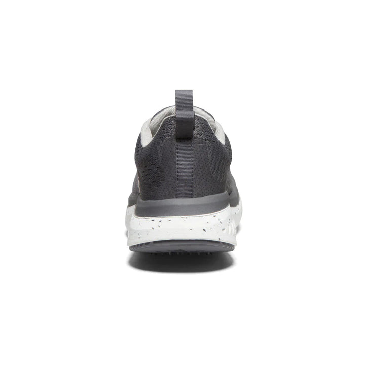 Men's Keen WK400 Walking Shoe Color: Steel Grey / Scarlet Ibis